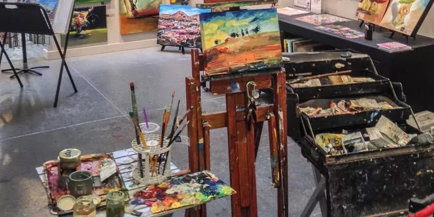 Drew Davis, Oil Painting