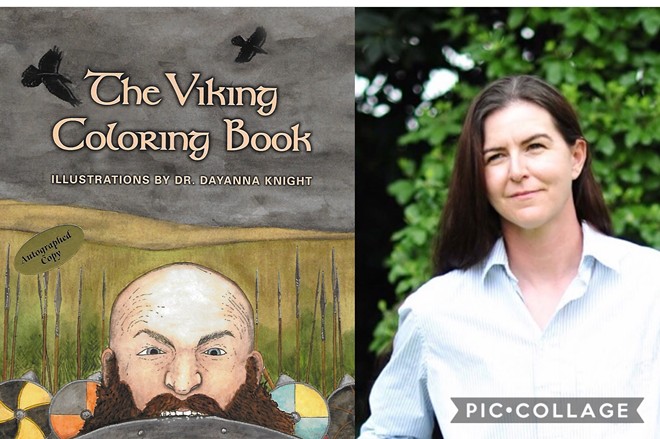 The Viking Coloring Book