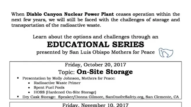 Image: Educational Series: Radioactive Waste At Diablo Canyon