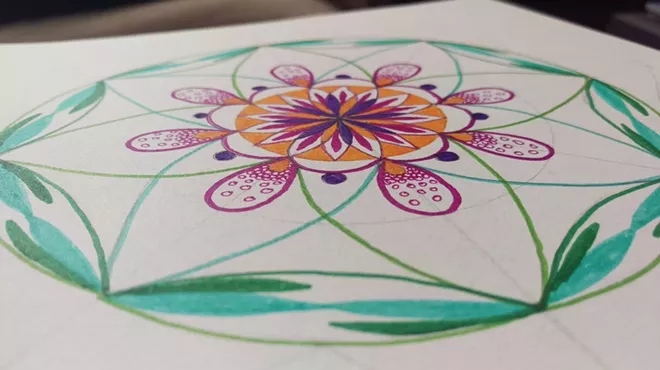 Image: Lynn Bacigalupo: Calm and Centering Mandalas