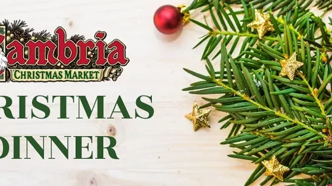 Image: Christmas Dinner at the Cambria Christmas Market