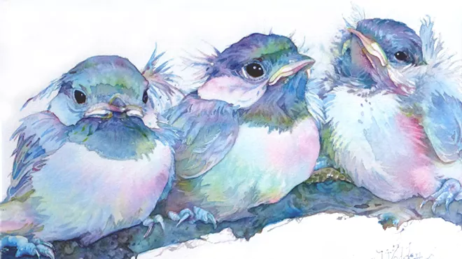 Image: Painted Petals and Watercolor Wings with Jeannie Vodden