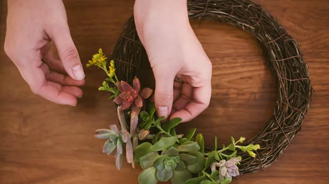 Image: Succulent Wreath Making Workshop with Zest it Up