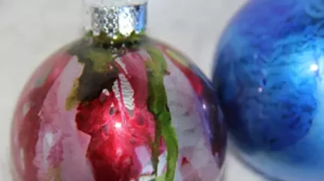 Image: Alochol Ink Holiday Play Time