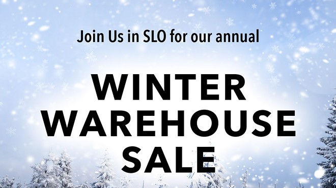 Straight Down Winter Warehouse Sale