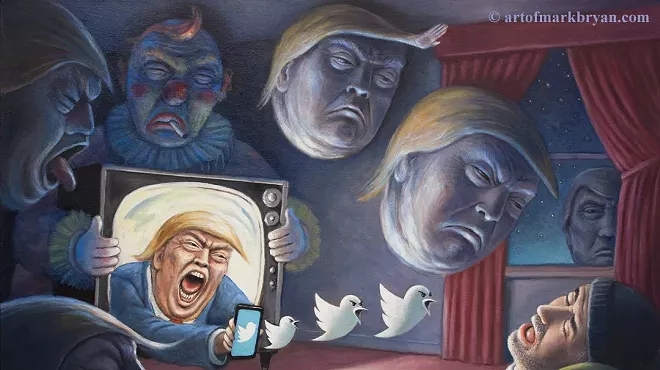 Image: Art at High Noon: Mark Bryan&rsquo;s Fake News
