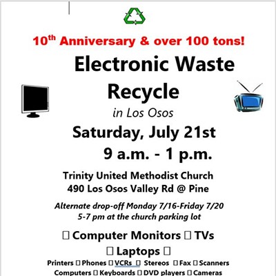 10th Anniversary ECycle Electronic Recycle