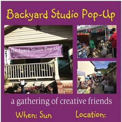 Backyard Studio Pop-Up