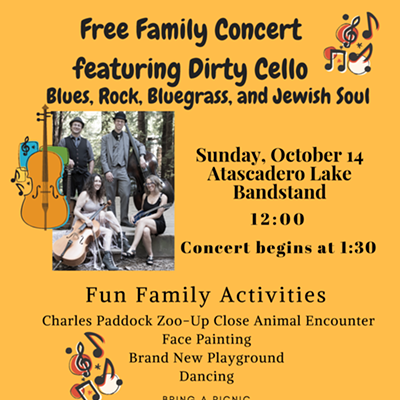 Free Family Concert featuring Dirty Cello