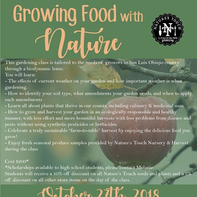 Growing Food With Nature
