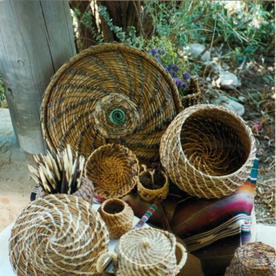 Pine Needle Basket Weaving Class