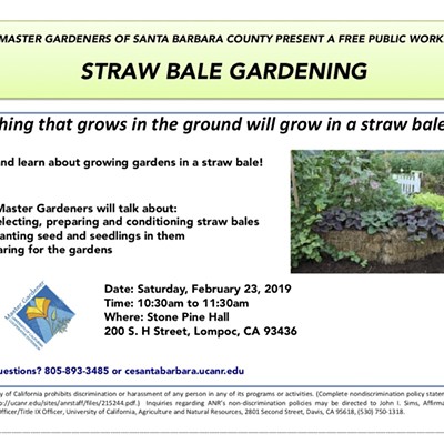 Straw Bale Gardening: SB County Master Gardeners