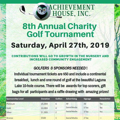 Eighth annual Charity Golf Tournament