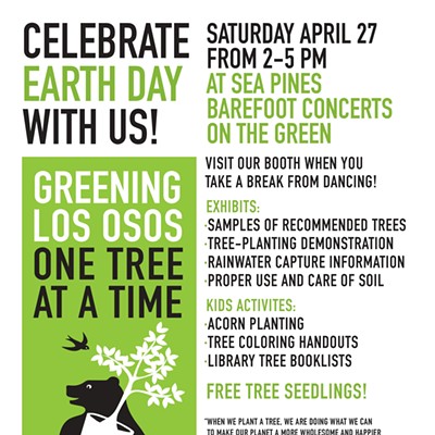 Greening Los Osos Earth Day 2019 Free tree Seedlings