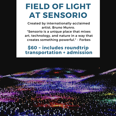 Field of Light at Sensorio: Roundtrip from Orcutt