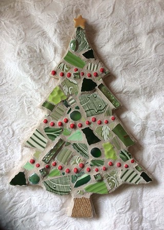 Cuesta Mosaic Holiday Tree Workshop