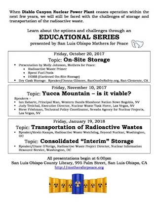 Image: Educational Series: Radioactive Waste At Diablo Canyon