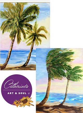 Painting Palm Trees With Catherine Lemoine
