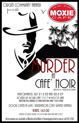 Murder at Cafe Noir: Interactive Mystery Dinner Theater Fundraiser