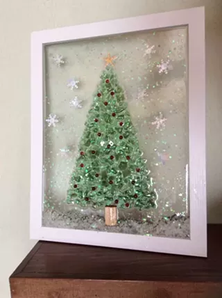 Image: Resin Beach or Holiday Tree Class