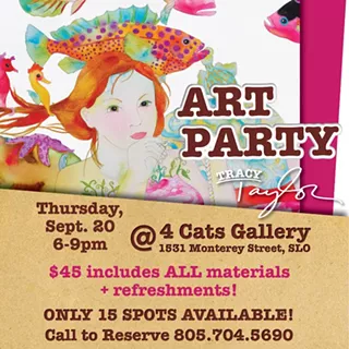 Image: Art Party with Tracy Taylor