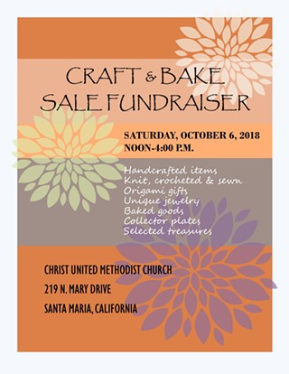 Craft and Bake Sale Fundraiser