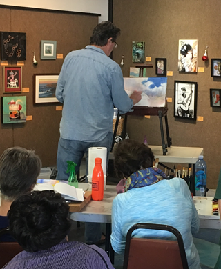 Image: Watercolor Painting with Woody