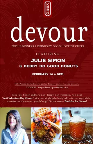 Image: Devour: Valentines Day with Chef Julie Simon