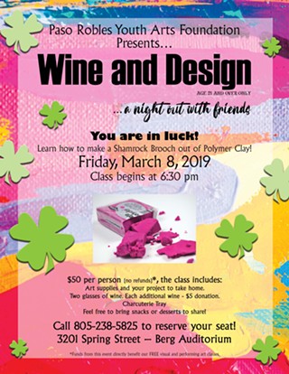 Shamrock Wine and Design Party