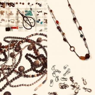 Natural Necklace and Bracelet Jewelry Design Workshop