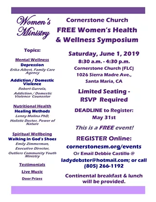 Image: Women's Health and Wellness Symposium