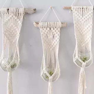 Image: MACRAME DRIFTWOOD PLANT HANGER WORKSHOP WITH LINDSEY ALTMAN