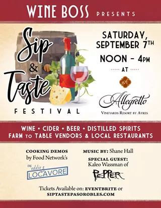 Image: Sip and Taste Paso Robles