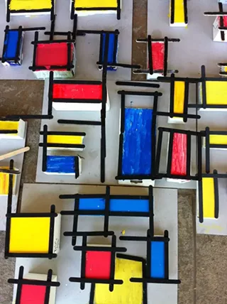Image: Children's Art Event: Meet Piet Mondrian