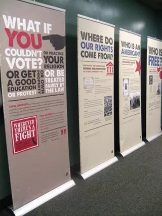 Image: Wherever There's a Fight Exhibit