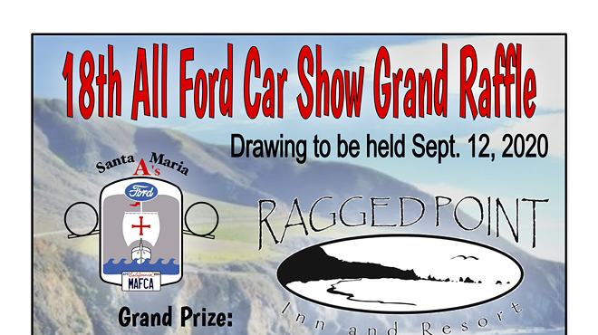 18th All Ford Car Show Grand Raffle