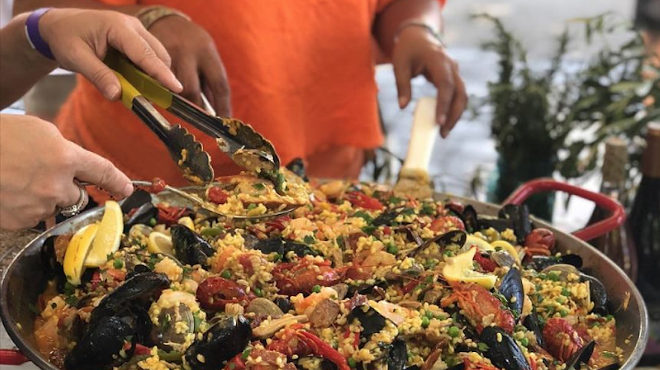Image: 19th annual Pinot and Paella Festival