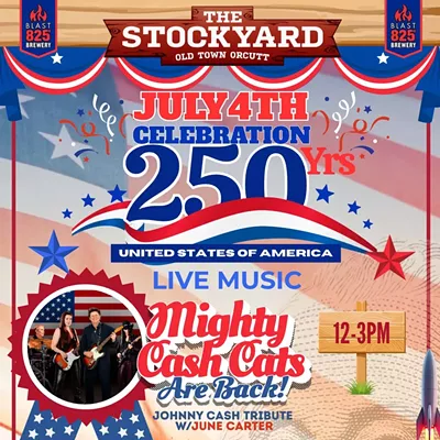 Image: 250th Anniversary 4th of July Celebration at The Stockyard with The Mighty Cash Cats