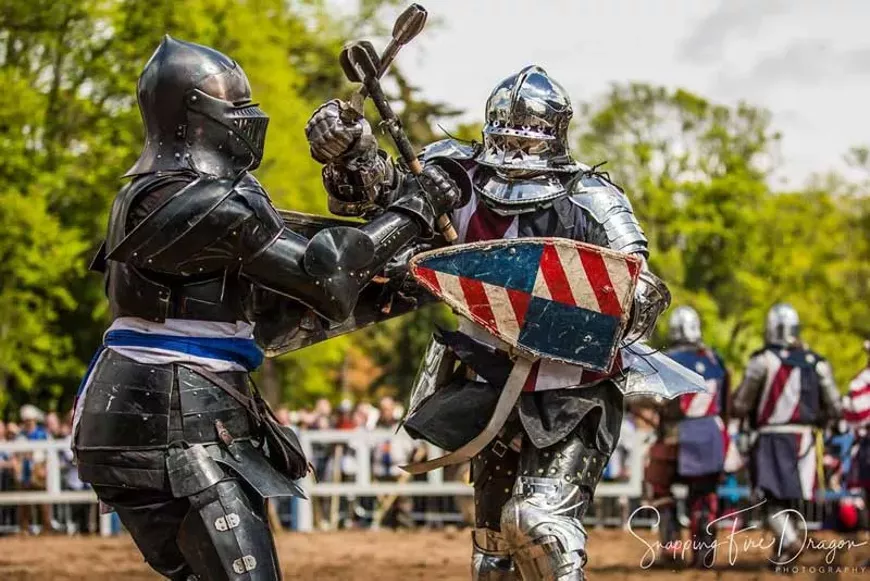 See full armor combat battles.