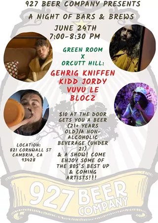 Image: A Night of Bars and Brews: Gehrig Kniffen, Kidd Jordy, Vuvu Le, and Blocz