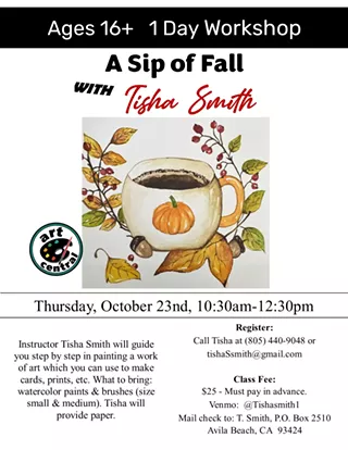 Image: A Sip of Fall with Tisha Smith