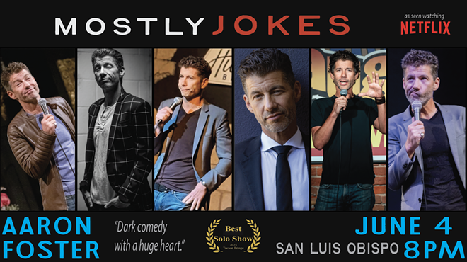 Image: Aaron Foster "Mostly Jokes" Stand Up Comedy