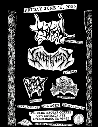 Image: Abyssal, Laceration, Isineratehymn, and Poxx