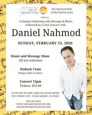 Image: Acclaimed Singer-Songwriter Daniel Nahmod Comes to the Central Coast
