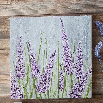 Acrylic Lavender with Meagan