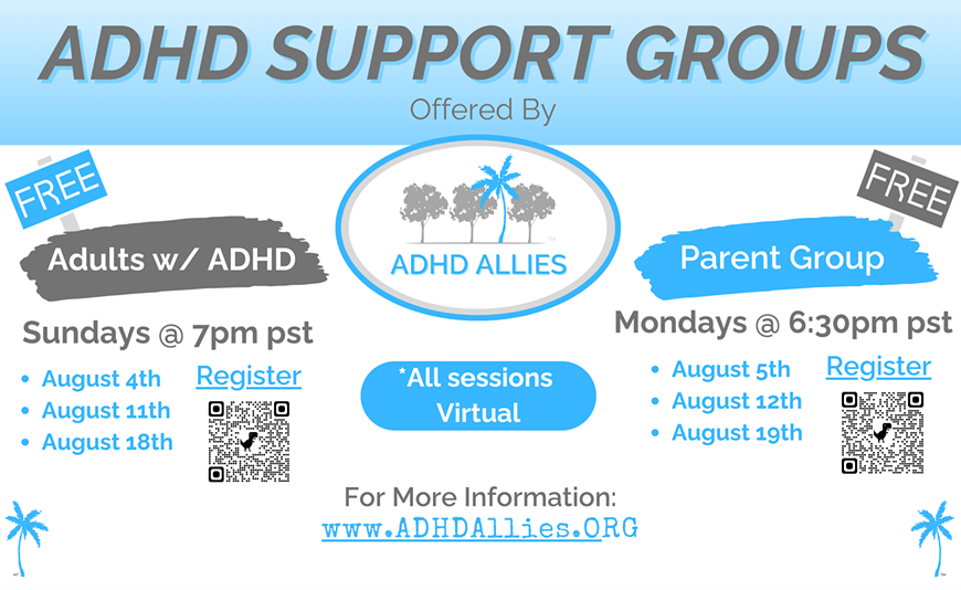 Free ADHD Support Groups