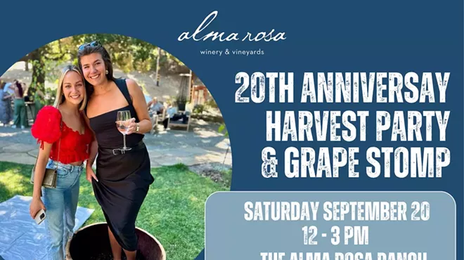 Image: Alma Rosa&rsquo;s 20th Anniversary Harvest Party & Grape Stomp
