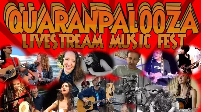 Image: April 2022 QuaranPalooza Livestream Music Fest