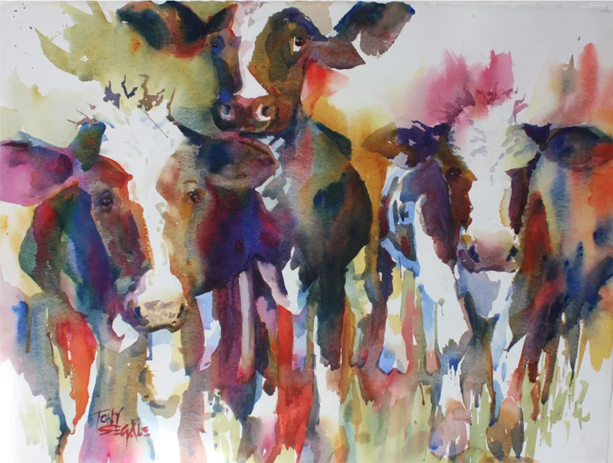 "Bovinian Rhapsody" by Tony Segale - First Place 2025