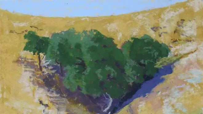 Image: Art, Wine, and Expansive Views